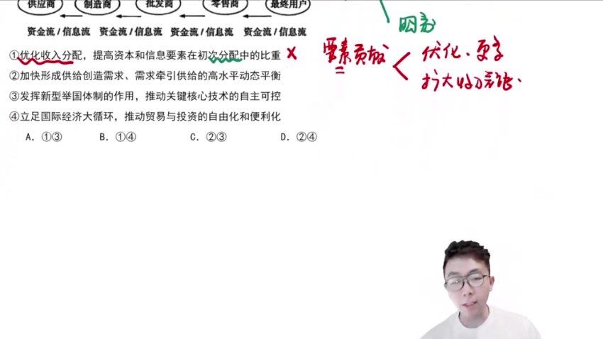 2024高三政治张博文二轮精讲二轮知识视频，百度网盘分享
