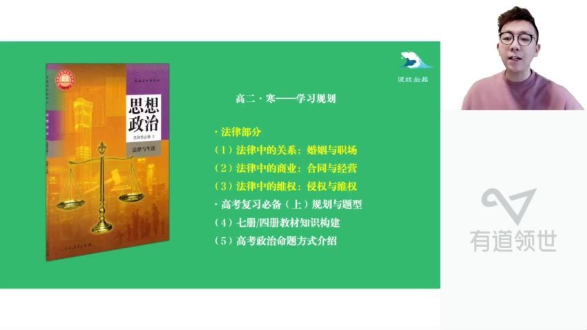 2023高二有道政治张博文全年班，百度网盘分享