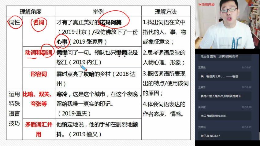 【2020暑】初二升初三语文阅读写作直播班【 魏桂双】，百度网盘分享