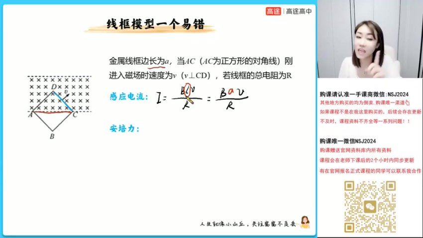 2024高二物理谢丽荣春季班，百度网盘分享