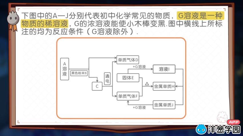 洋葱学院 化学中考总复习，百度网盘分享