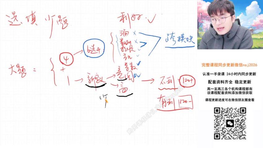 2024高三数学张华二轮春季班（A），百度网盘分享