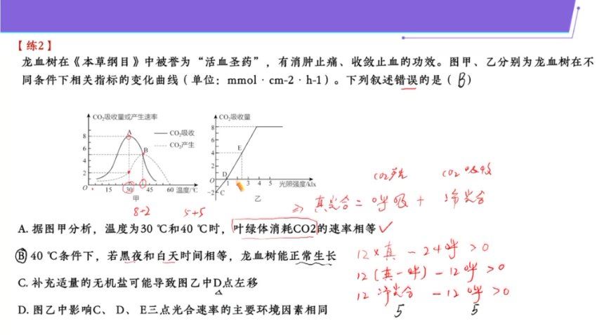 2024高三生物张元振二轮寒假班,百度网盘分享