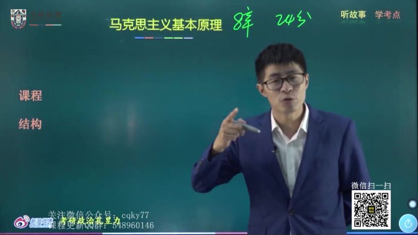 2023考研政治：韦林政治全程（孔昱力），百度网盘分享