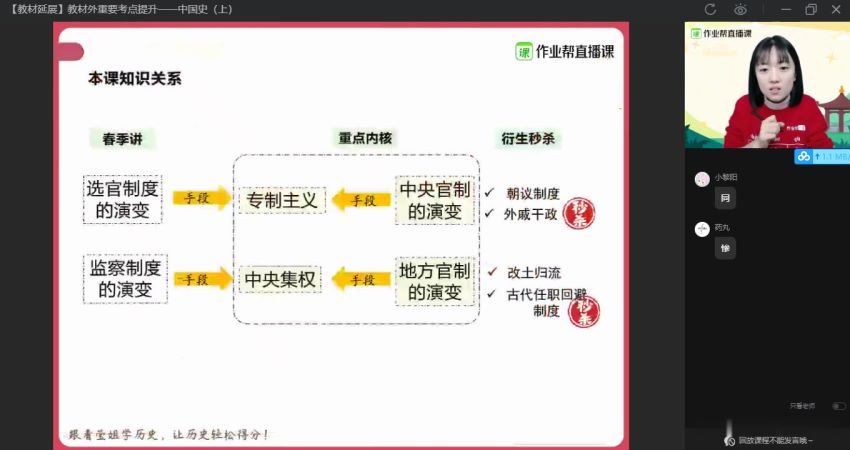刘莹莹2021寒高二历史系统班 (2.54G)，百度网盘
