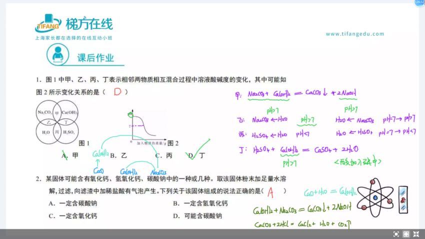 初中竞赛：梯方化学尖端班九寒（完结），百度网盘分享