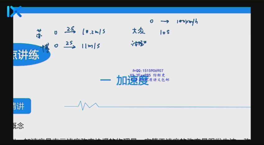 乐学【2021暑】新高一物理系统班（于冲），百度网盘分享