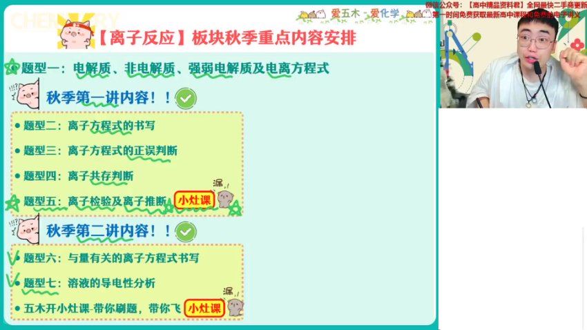 2024高一化学林森秋季班（A+），百度网盘分享