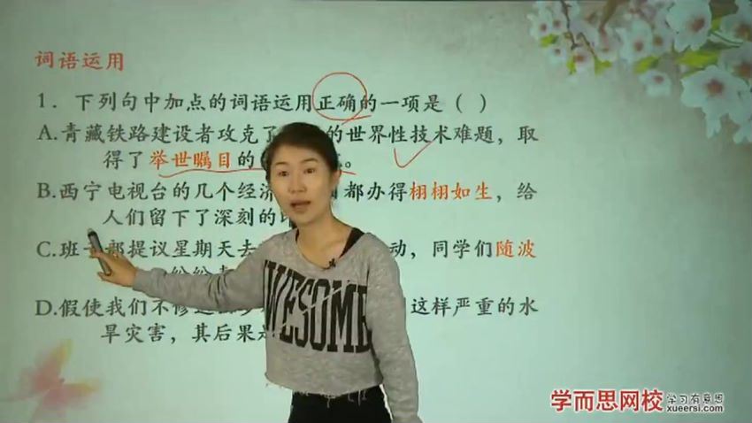 学而思中考一轮：语文考点拔高串讲班【王帆 11讲】，百度网盘分享