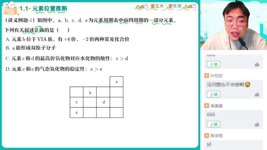 2024高一化学林森春季班S，百度网盘分享