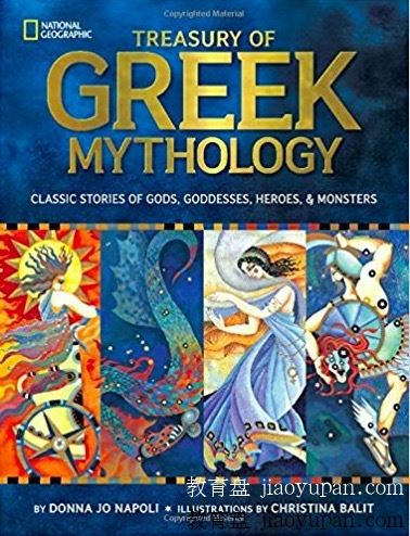 [百度云网盘]（带音频）美国国家地理希腊神话故事，Treasury of Greek Mythology